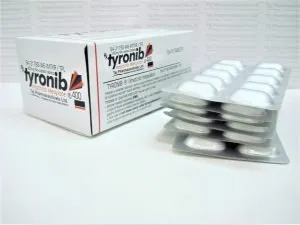 Imatinib Tablets 400mg (Tyronib) FDA approved, Imatinib Tablets 400mg (Tyronib) manufacturers, suppliers & exporters in India. Get contract manufacturing for Imatinib Tablets 400mg (Tyronib), Find best price for Imatinib Tablets 400mg (Tyronib) generic drug and Imatinib Tablets 400mg (Tyronib) generic version available at best price from GMP approved manufacturer