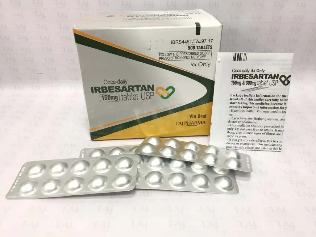 Irbesartab Tablets USP-150 mg Taj Pharma