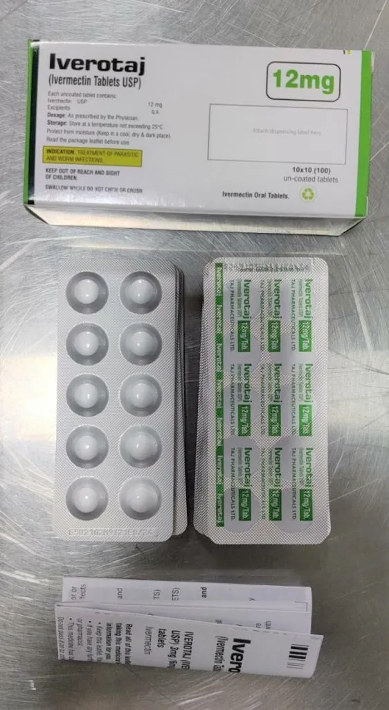 Ivermectin 12mg Tablets, Ivermectin 12mg Tablets Supplier, Ivermectin 12mg Tablets Exporters from India. Taj Pharma holds excellent record in manufacturing of Ivermectin 12mg Tablets from I
