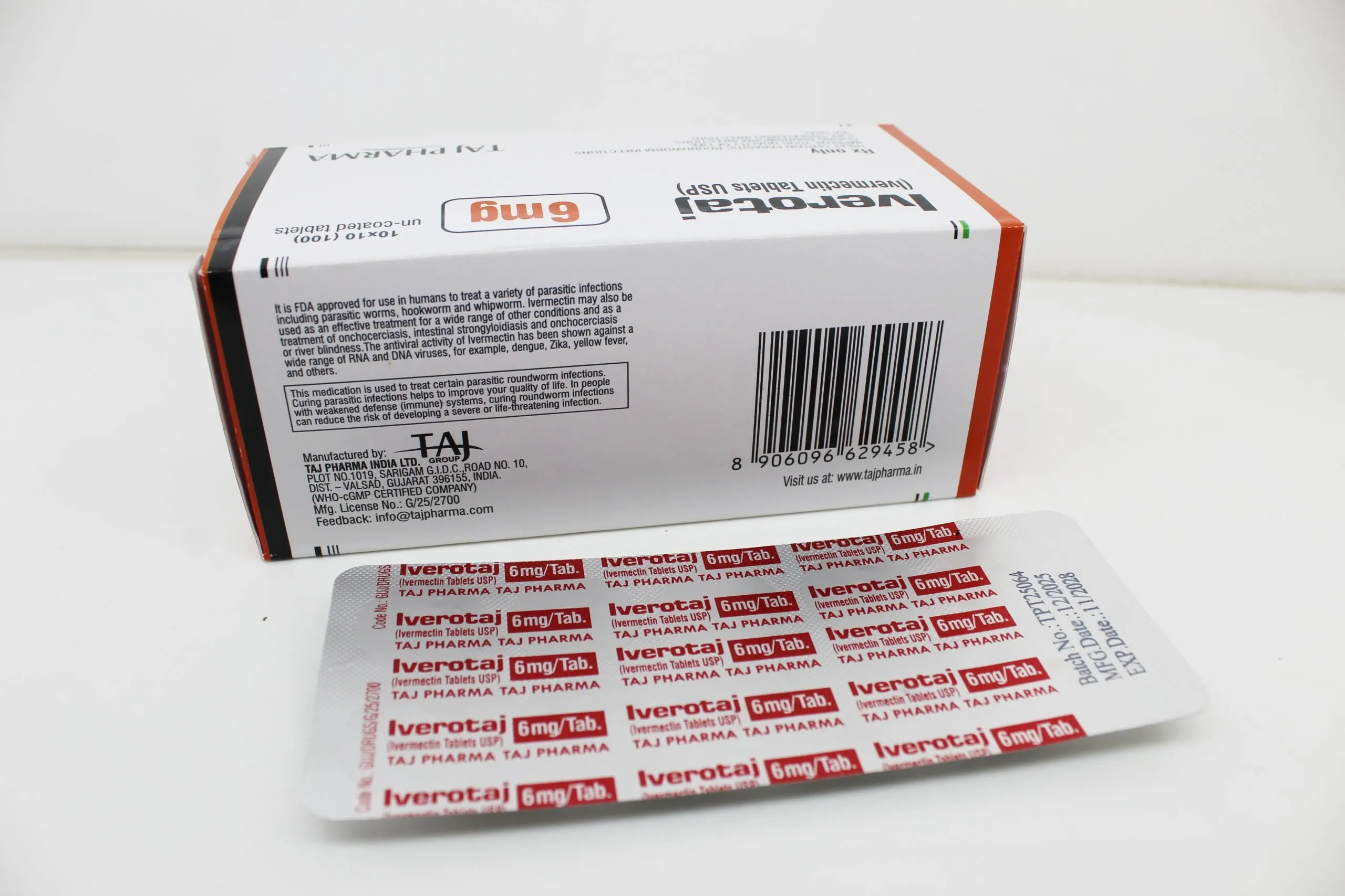 Ivermectin Tablets 6mg Manufacturer & Supplier