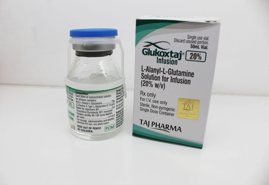 L-alanyl-l-glutamine infusion 20% Best Price in Mumbai Maharashtra Taj Pharma
