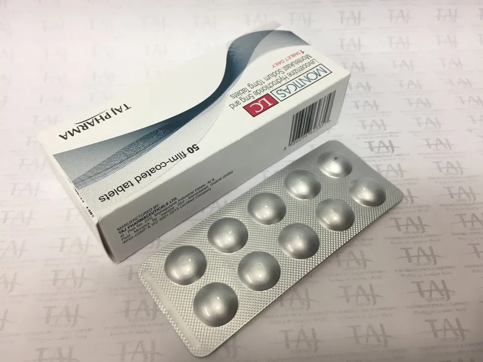 LEVOCETIRIZINE HYDROCHLORIDE 5MG AND MONTELUKAST SODIUM 10MG TABLETS (MONTICAS LC) USP TABLETS