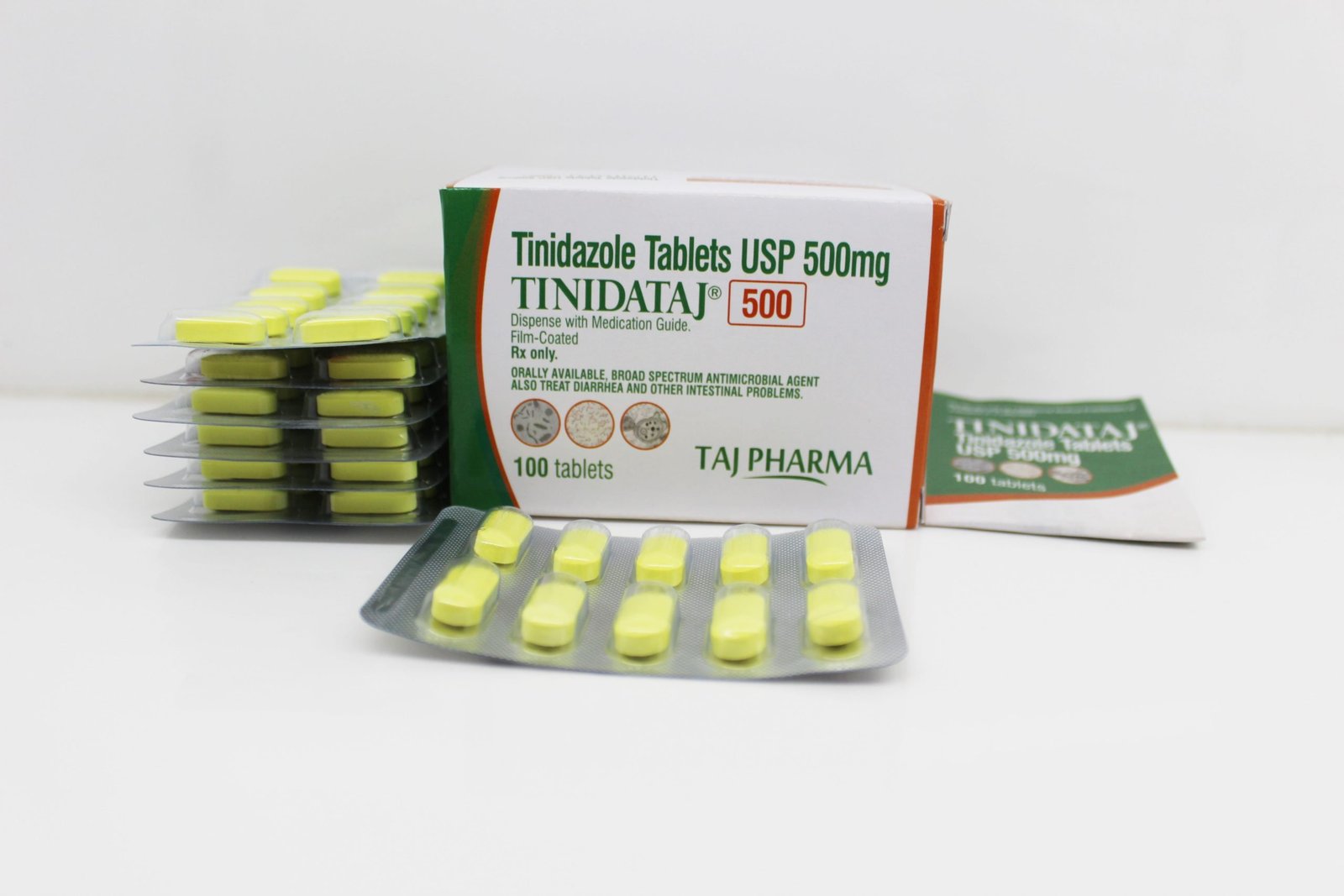 Tinidazole Tablet 500mg (Tinidataj) Manufacturer & Supplier in India