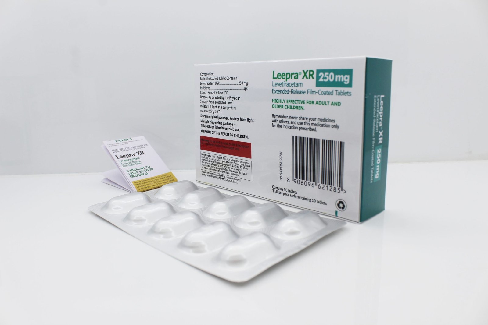 Levetiracetam tablets 250mg Manufacturer from Mumbai, India