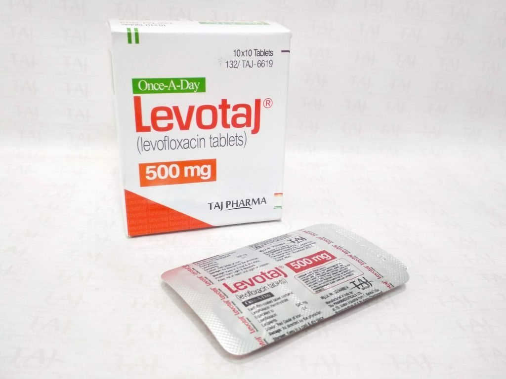 Levofloxacin Tablets 500 mg Taj Pharma
