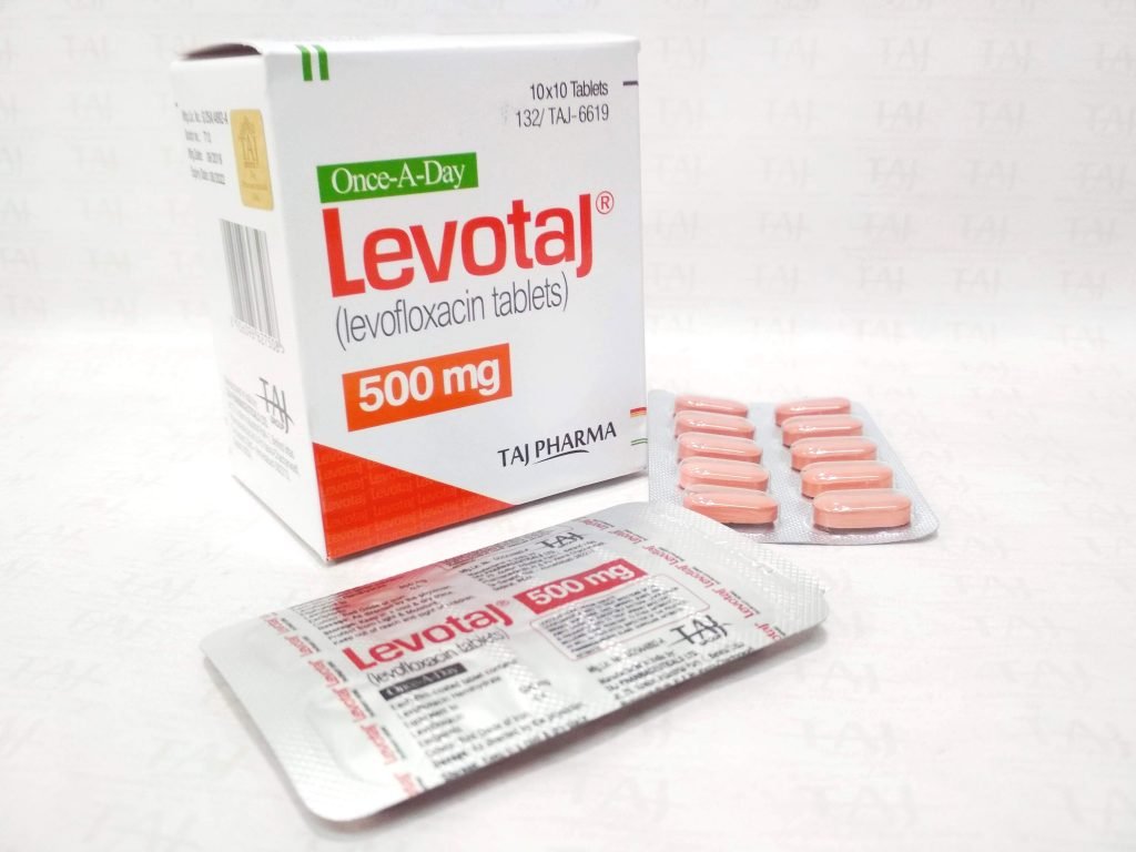 Levofloxacin Tablets (Levotaj) 500 mg Taj Pharma