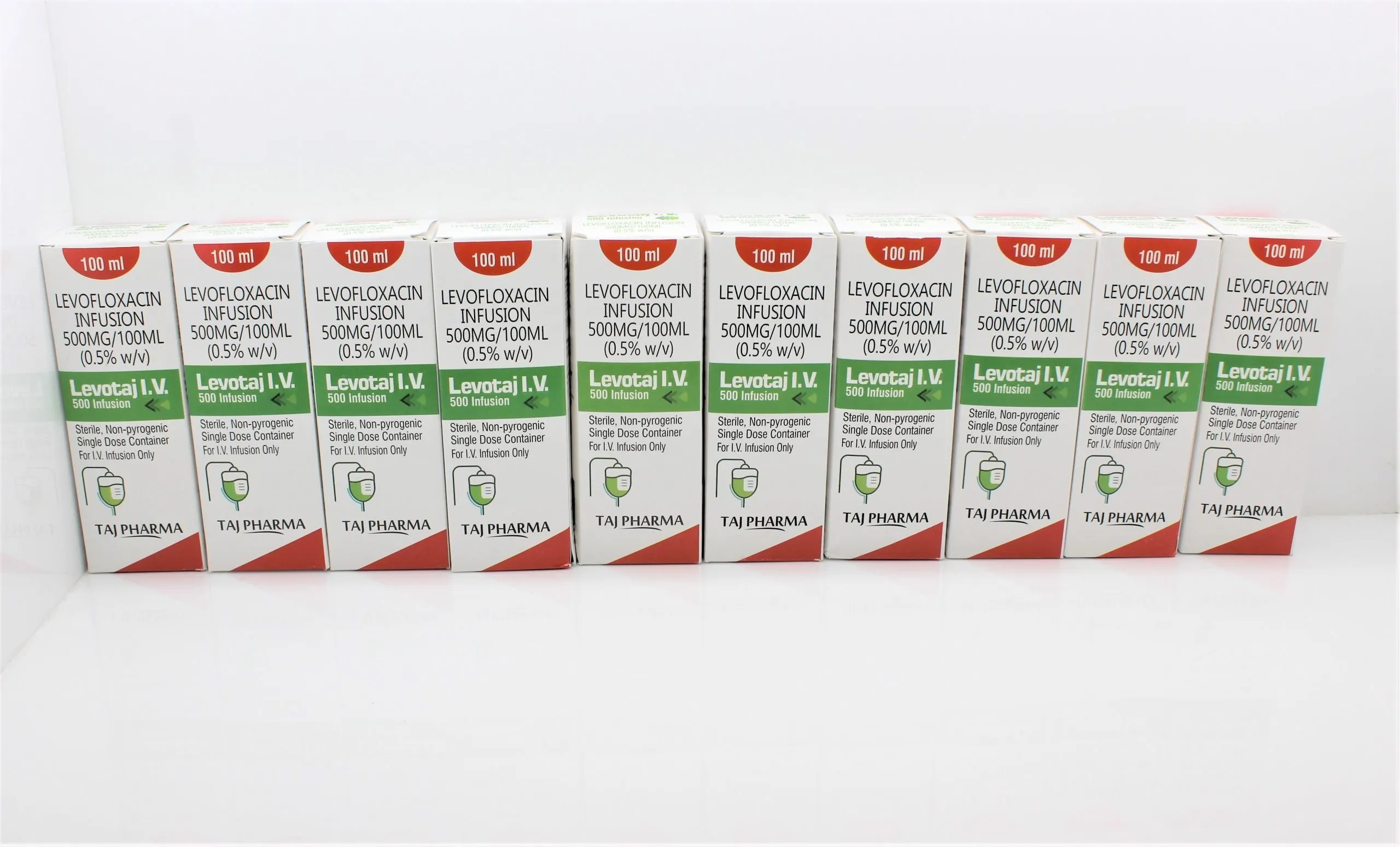 Levofloxacin Intravenous Infusion USP 500mg Manufacturer Supplier PCD Pharma Franchise