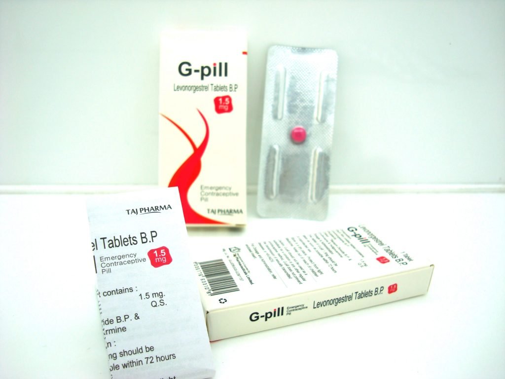 Levonorgestrel 1.5mg Tablets - G-pill by Taj Pharma