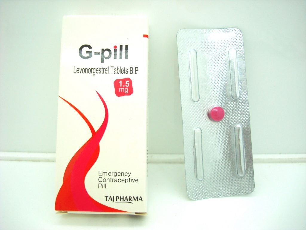 Levonorgestrel 1.5mg Tablets - G-pill by Taj Pharma