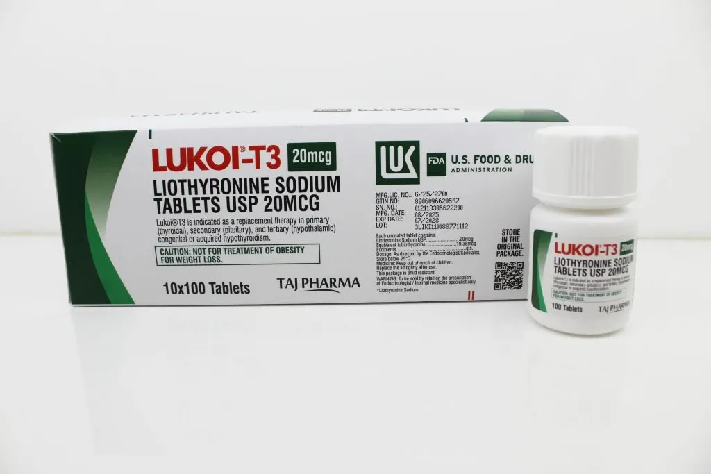 Liothyronine Sodium 20mcg Tablets PAN India Manufacturer