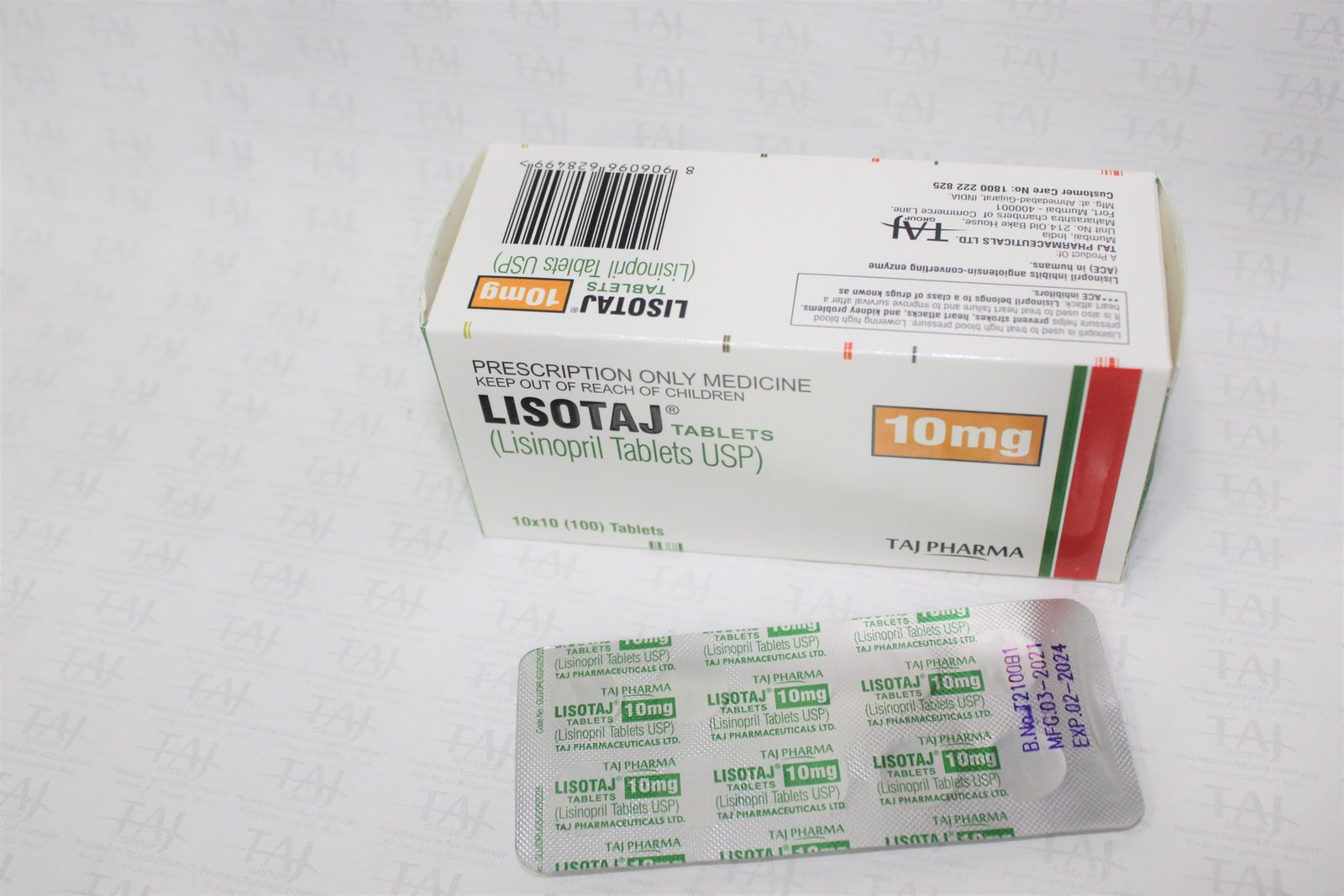 Lisinopril Tablets USP 10mg Lisotaj 10 sellers, Lisinopril Tablets USP 10mg Lisotaj 10 exporters India, Lisinopril Tablets USP 10mg Lisotaj 10 drugs, Lisinopril Tablets USP 10mg Lisotaj 10 producers of India, taj pharmaceuticals Lisinopril Tablets USP 10mg Lisotaj 10