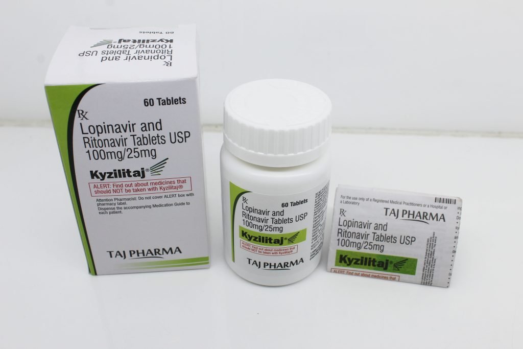 Lopinavir 100mg and Ritonavir 25mg Tablets (Kyzilitaj) Manufacturers PAN India