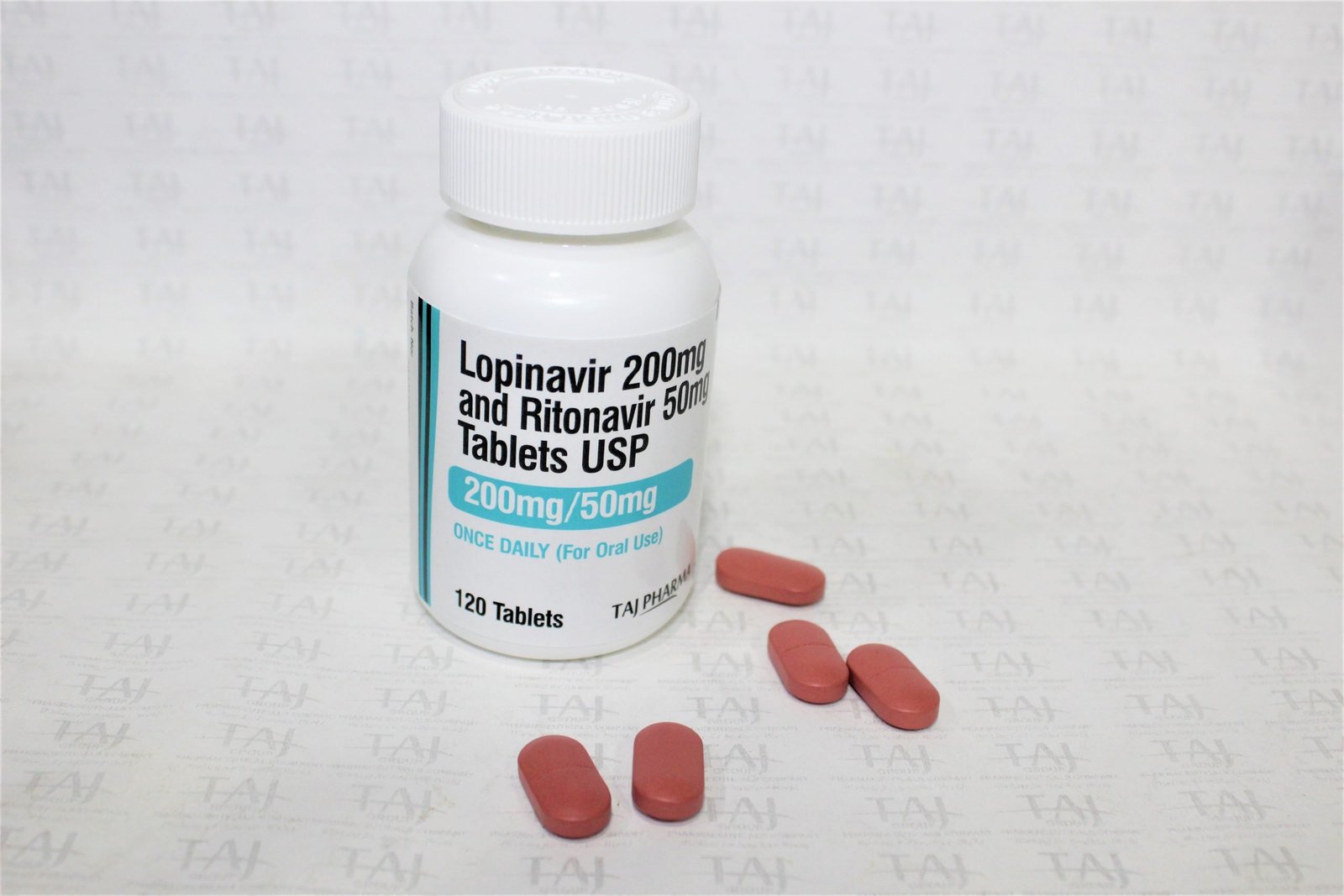 Lopinavir 200 mg and Ritonavir 50 mg Tablets USP, Lopinavir 200 mg and Ritonavir 50 mg Tablets USP manufacturers, Lopinavir 200 mg and Ritonavir 50 mg Tablets USP exporters, Lopinavir 200 mg and Ritonavir 50 mg Tablets USP suppliers, Lopinavir 200 mg and Ritonavir 50 mg Tablets USP manufacturers Taj Pharma, best price Lopinavir 200 mg and Ritonavir 50 mg Tablets USP