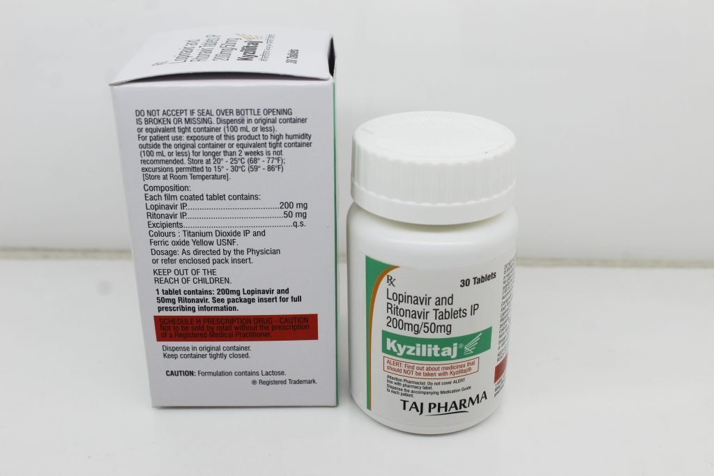 Lopinavir 200mg and Ritonavir 50mg Tablets Manufacturers PAN India, Suppliers