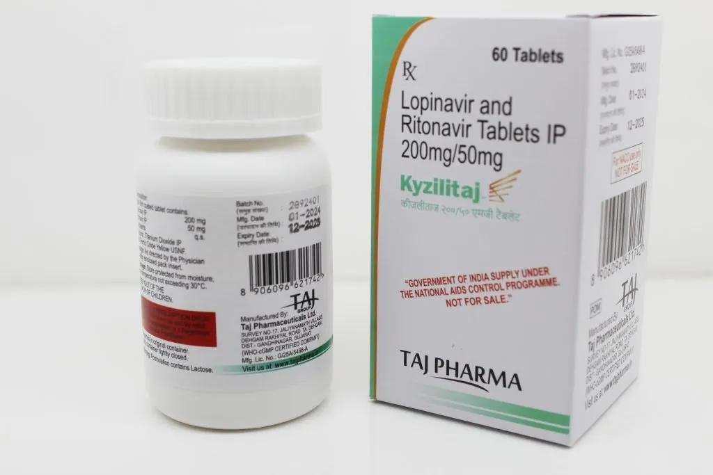 Lopinavir 200mg and Ritonavir 50mg Tablets Supplier and PCD Pharma Franchise