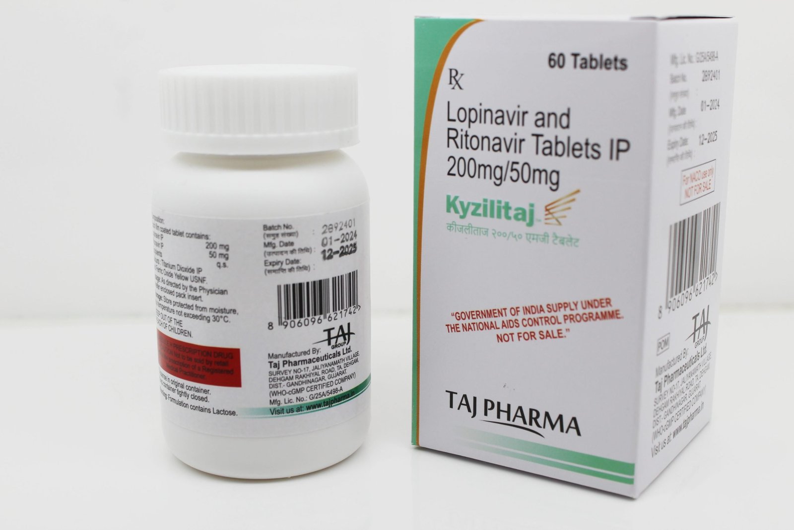 Lopinavir 200mg and Ritonavir 50mg Tablets Supplier and PCD Pharma Franchise