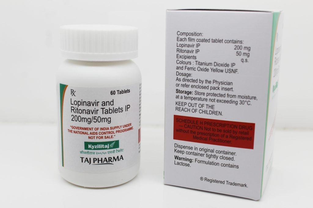 Lopinavir and Ritonavir Tablets IP 200mg/50mg Best Price