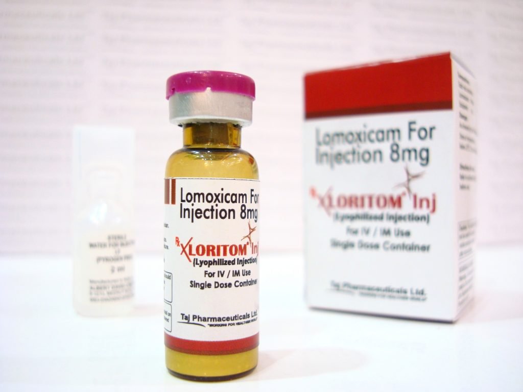 Lornoxicam for Injection 8mg Suppliers in India