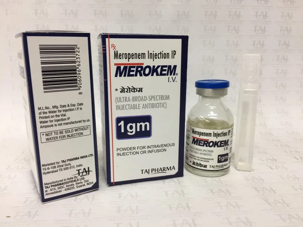 MEROPENEM INJECTION IP (MEROKEM I.V. 1GM)