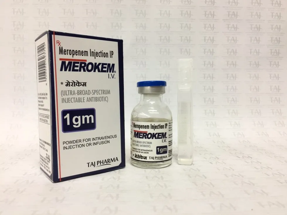 MEROPENEM INJECTION IP (MEROKEM I.V. 1GM)