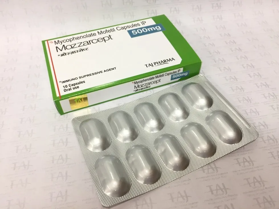 MYCOPHENOLATE MOFETIL CAPSULES IP 500 MG(MOZZARCEPT 500MG )