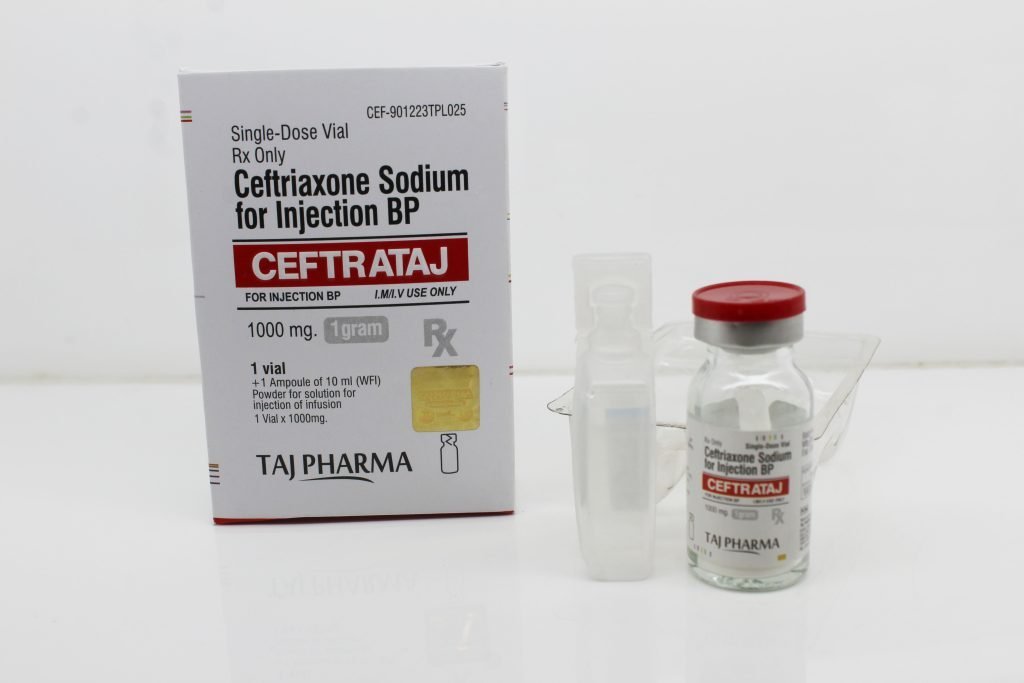 Manufacturer of Ceftriaxone 1000mg Injection Supplier PAN India