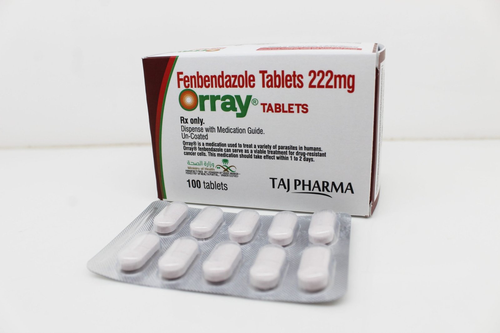 Manufacturer of Fenbendazole Tablets 222mg Supplier PAN India