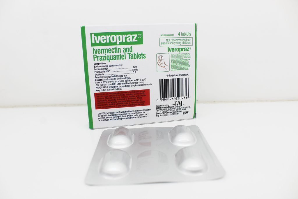 Ivermectin 2mg and Praziquantel 50mg Tablets Supplier PAN India