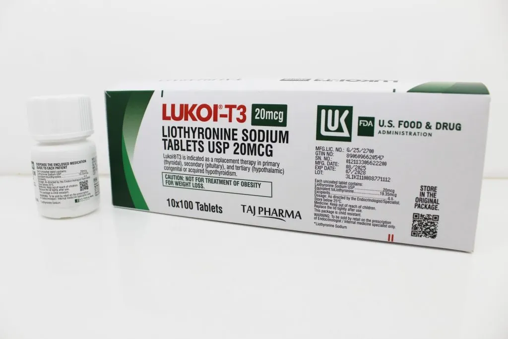 Manufacturer of Liothyronine Sodium 20mcg Tablets Supplier PAN India