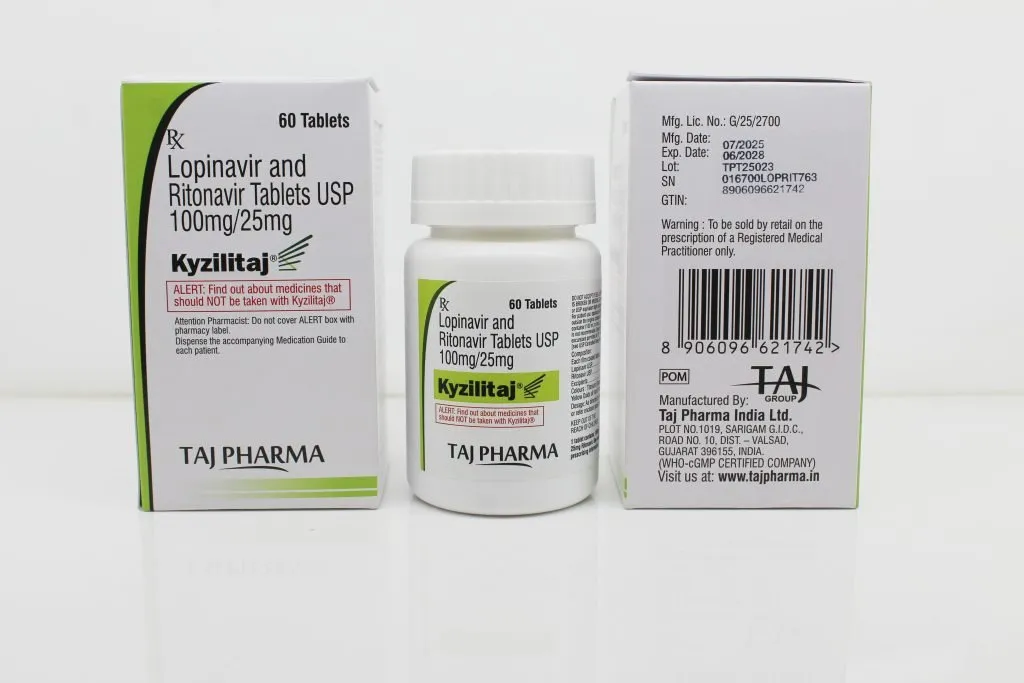 Lopinavir 100mg and Ritonavir 25mg Tablets Manufacturers & Exporters
