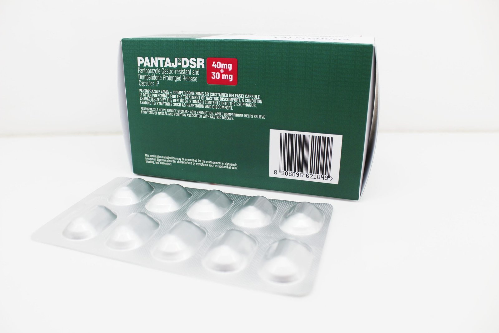 Pantoprazole Sodium GR 40mg and Domperidone PR 30mg capsules Supplier PAN India