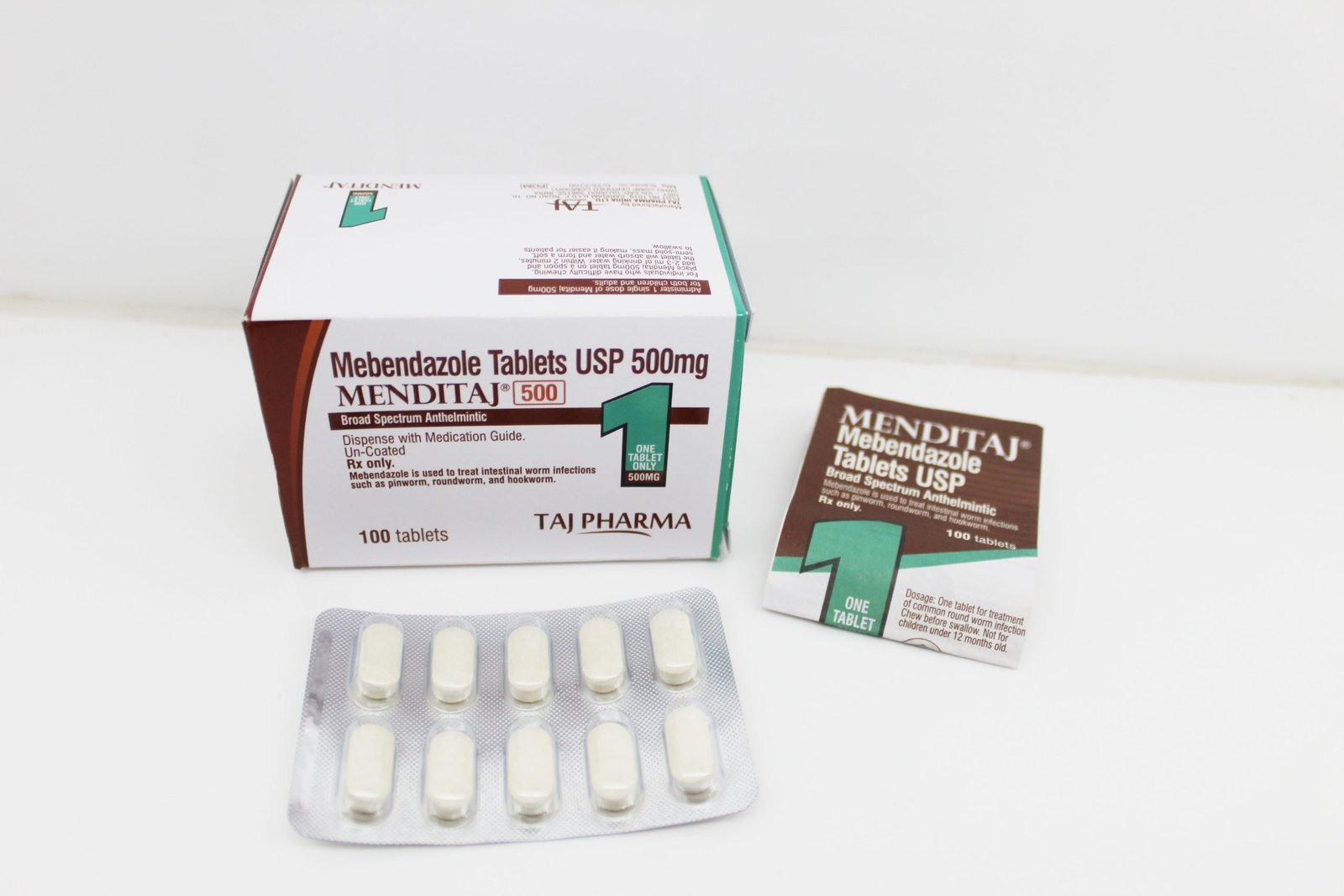 Mebendazole Tablets USP 500mg PAN India Manufacturer