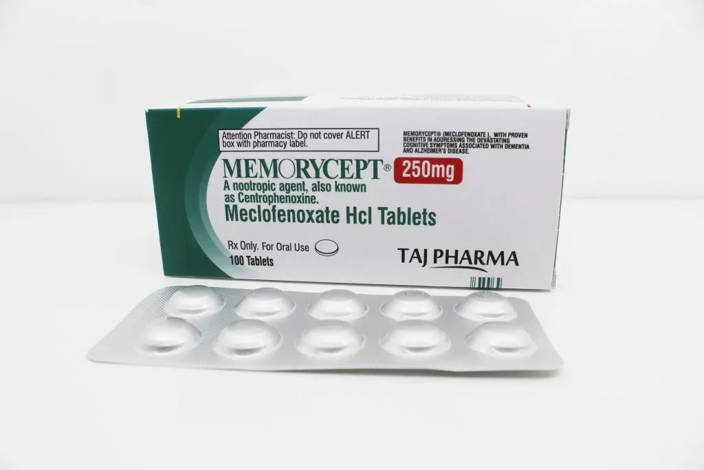 Meclofenoxate HCl Tablets 250mg Manufacturer Supplier and PCD Pharma Franchise