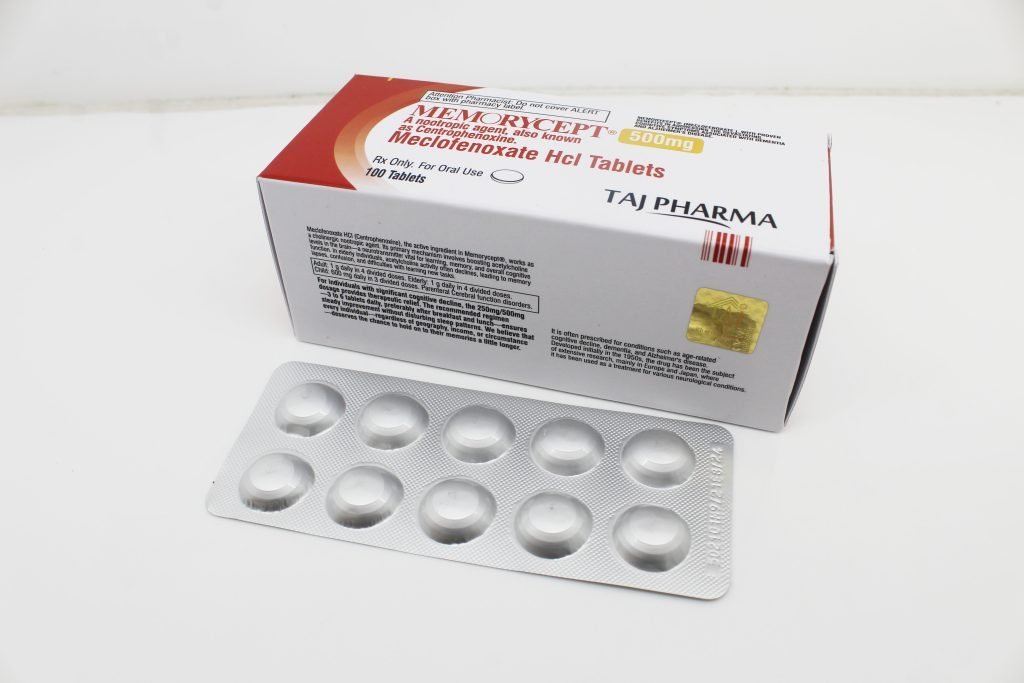 Meclofenoxate HCl Tablets 500mg Manufacturer Suppliers in India