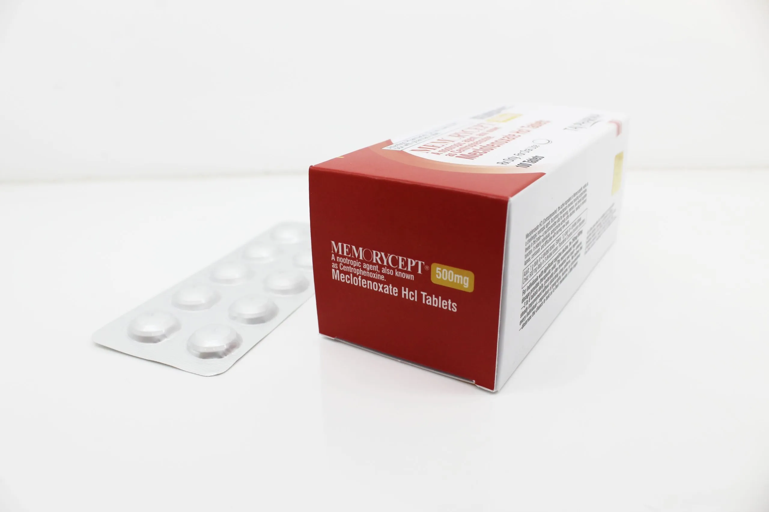 Meclofenoxate HCl Tablets 500mg Manufacturer from Mumbai