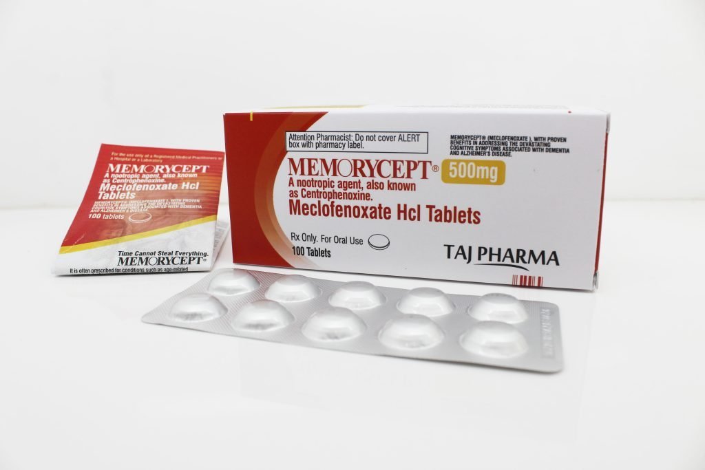 Meclofenoxate HCl Tablets 500mg PAN India Manufacturer