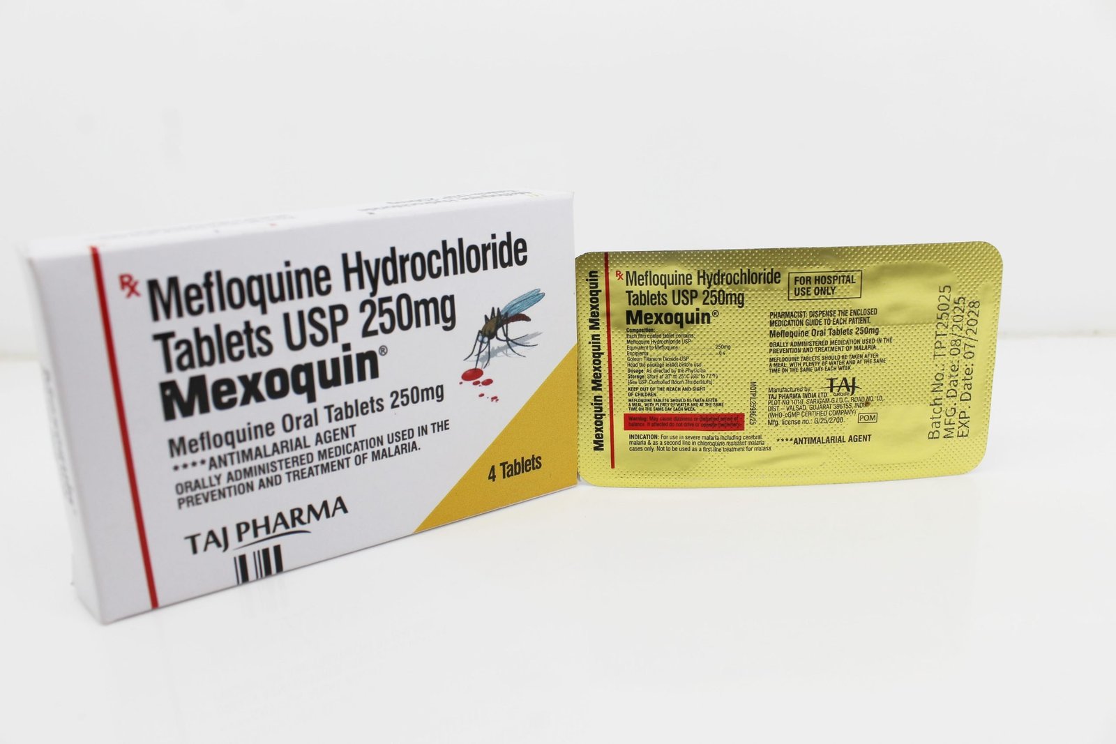 Mefloquine 250mg Tablets Suppliers India