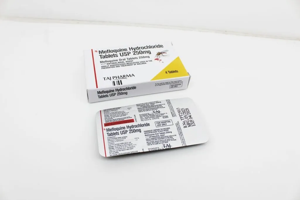 Mefloquine Hydrochloride Tablets 250mg Manufacturers PAN India Suppliers Exporters