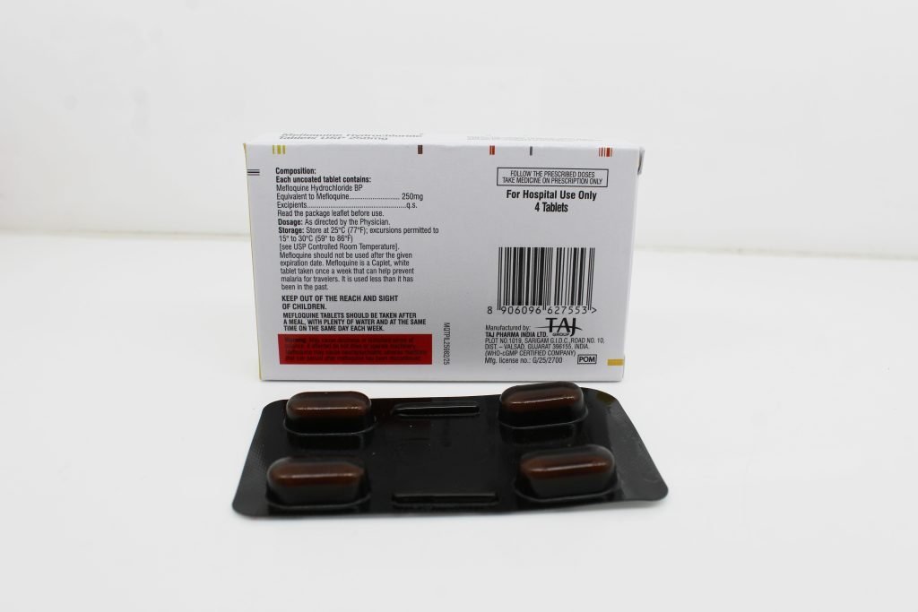 Mefloquine Tablets 250mg Manufacturer, Supplier in Vapi, Gujarat