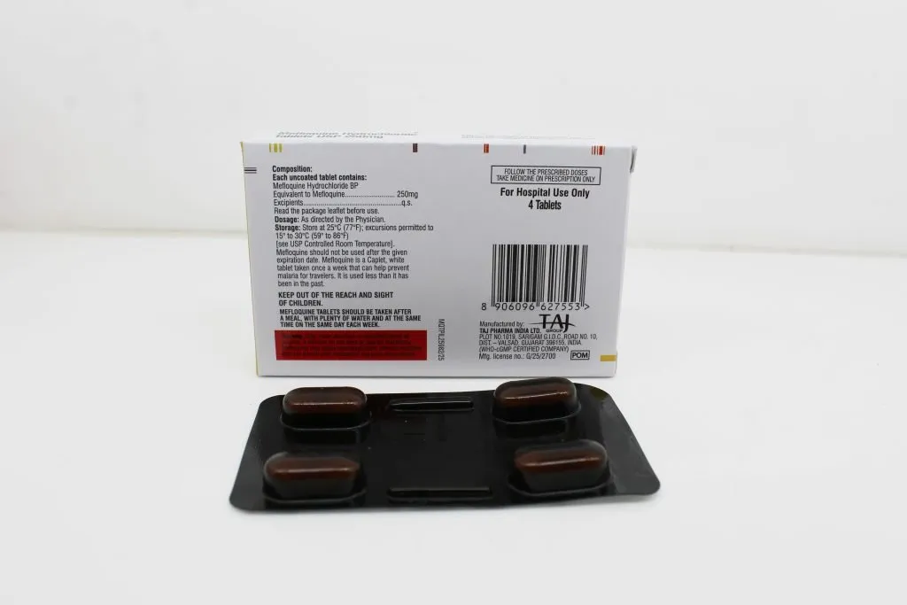 Mefloquine Tablets 250mg Manufacturer, Supplier in Vapi, Gujarat