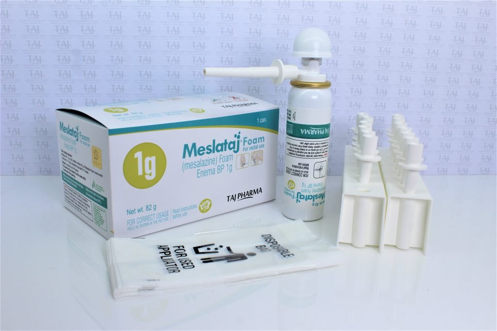 Mesalazine Foam Enema BP 1g Exporters and Supplier