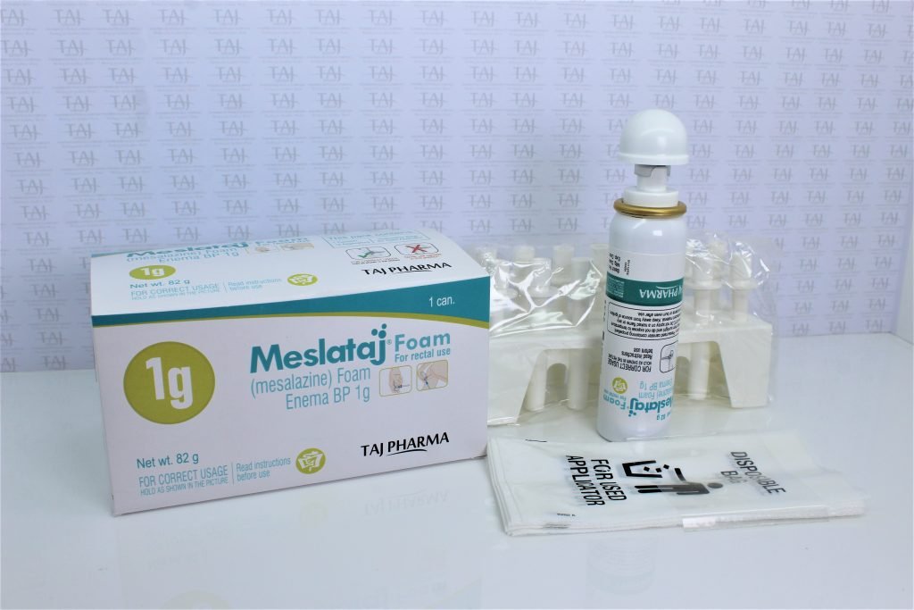 Mesalazine Foam Enema BP 1g Generic Manufacturers