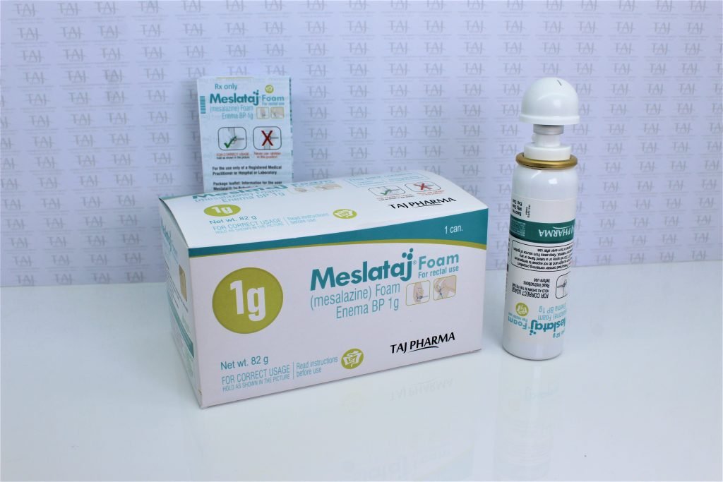 Mesalazine Foam Enema BP 1g Third Party Manufacturer