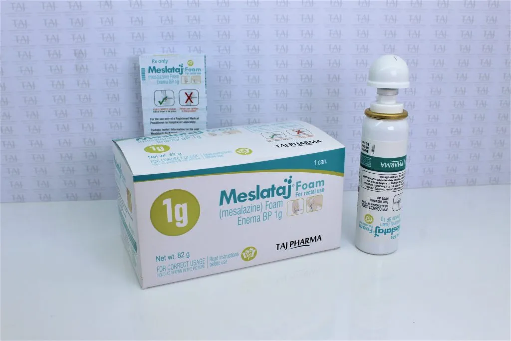 Mesalazine Foam Enema BP 1g Third Party Manufacturer
