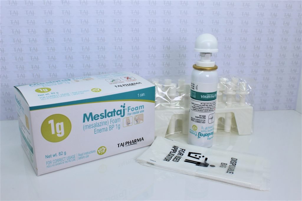 Mesalazine Foam Enema BP 1g Information