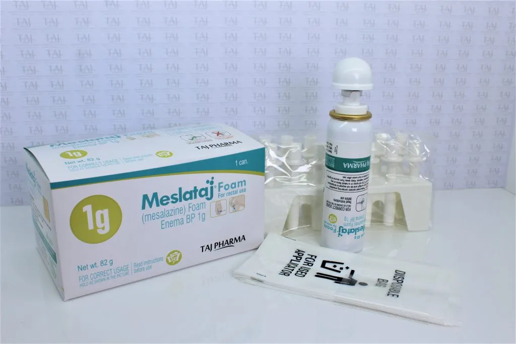 Mesalazine Foam Enema BP 1g Information