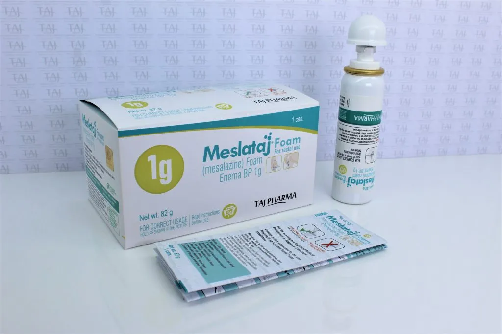 Mesalazine Foam Enema BP 1g Specifications