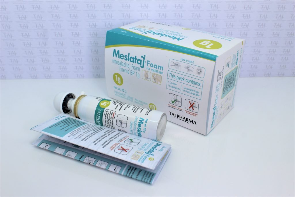 Mesalazine Foam Enema BP 1g Exporters and Supplier