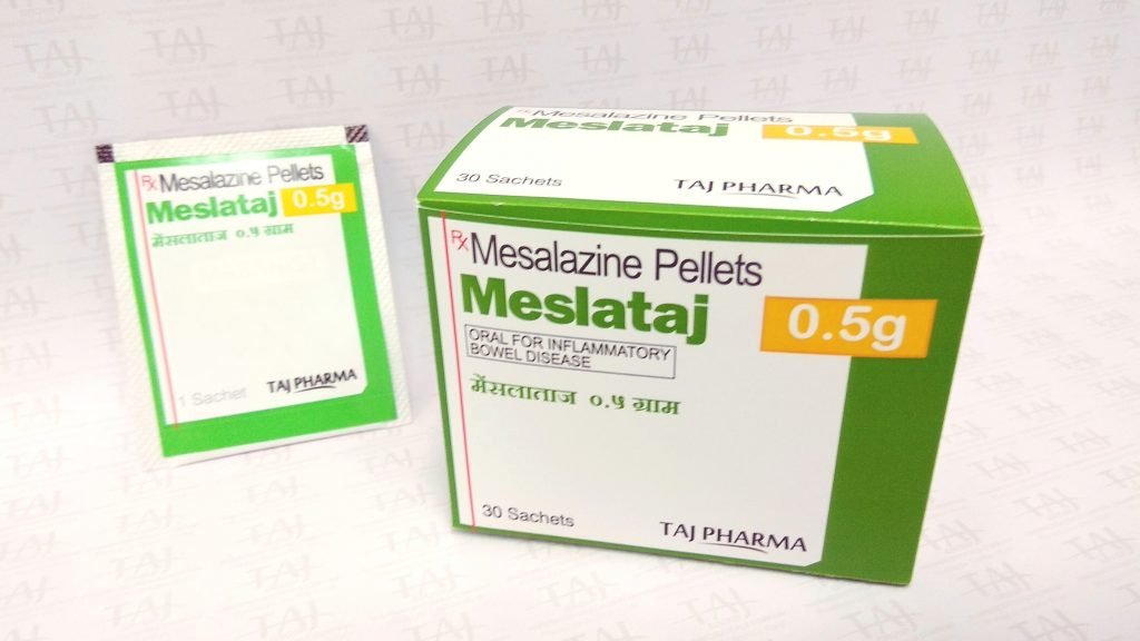 Mesalazine Sachet 0.5g prolonged release granules - Sachet 0.5g
