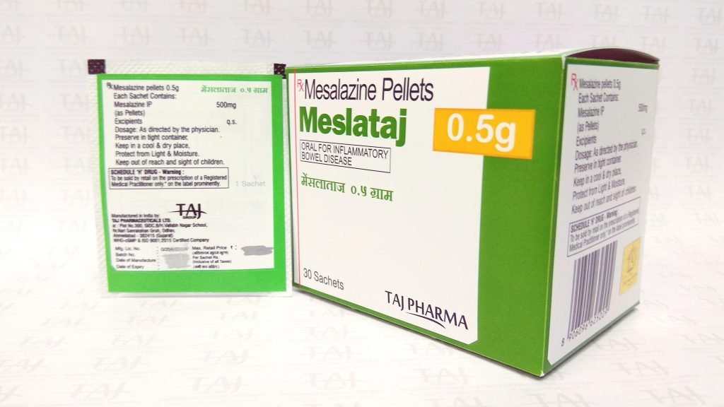 Mesalazine Sachet 0.5g prolonged release granules - Sachet 0.5g